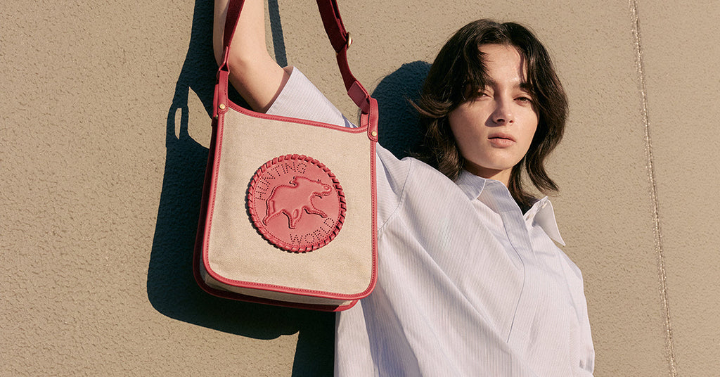 軽やかに持ちたいキャンバスバッグ『モニカ』