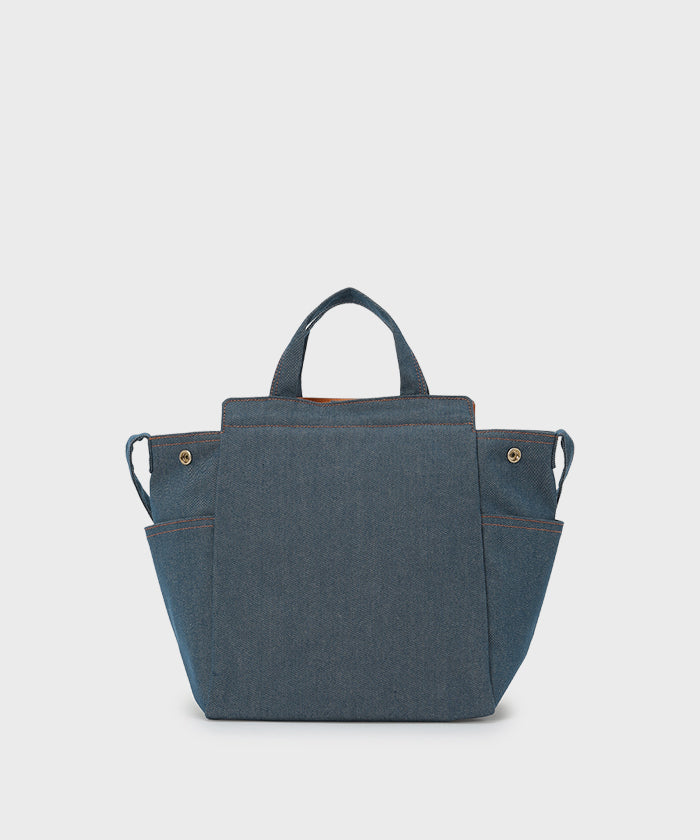 グリーンタグ×ソルソコラボレーション[トートバッグ 7810BNO]ブルー