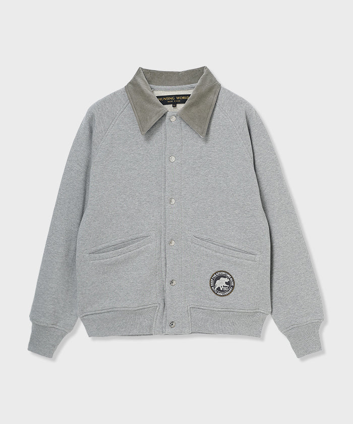 スウェットスポーツジャケット 52SS01]グレー6204610105メンズ