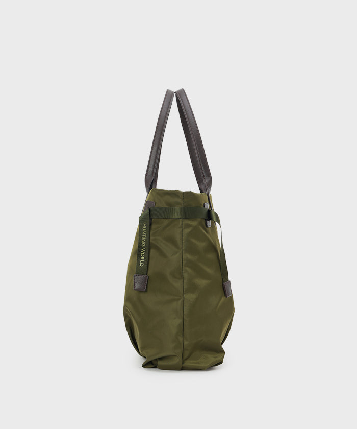 アットイーズサックフル[トートバッグM 7302SCF]オリーブ