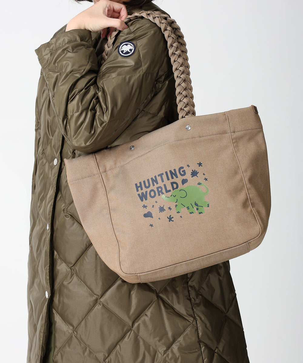HUNTING WORLD ファニーパック ベージュ HUNTING WORLD ハンティングワールド ショルダーバッグ ・1・I・4・98
