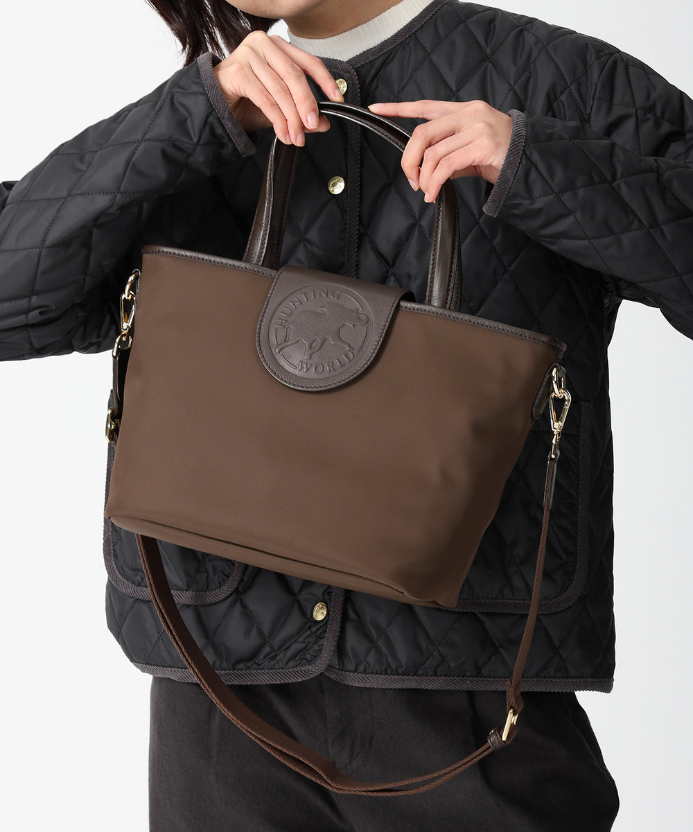 アットイーズトラディション[トートバッグS 7440TRD]ダークブラウン