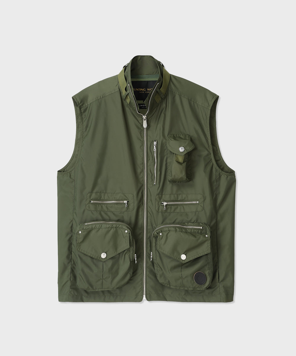 トラベルベスト 65LM03]オリーブ6229600846メンズ – HUNTING WORLD