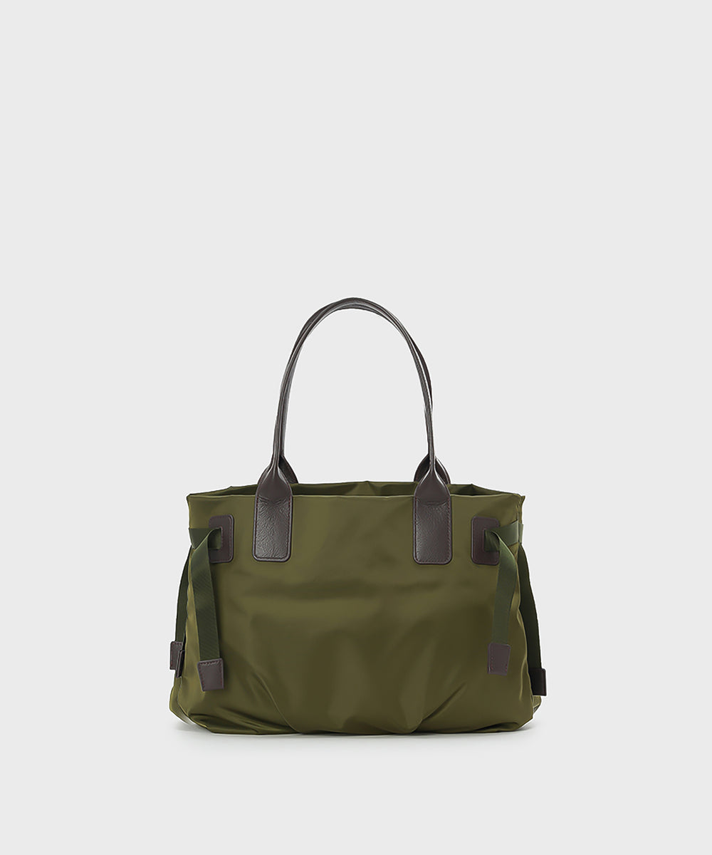 アットイーズサックフル[トートバッグS 7301SCF]オリーブ6109403346