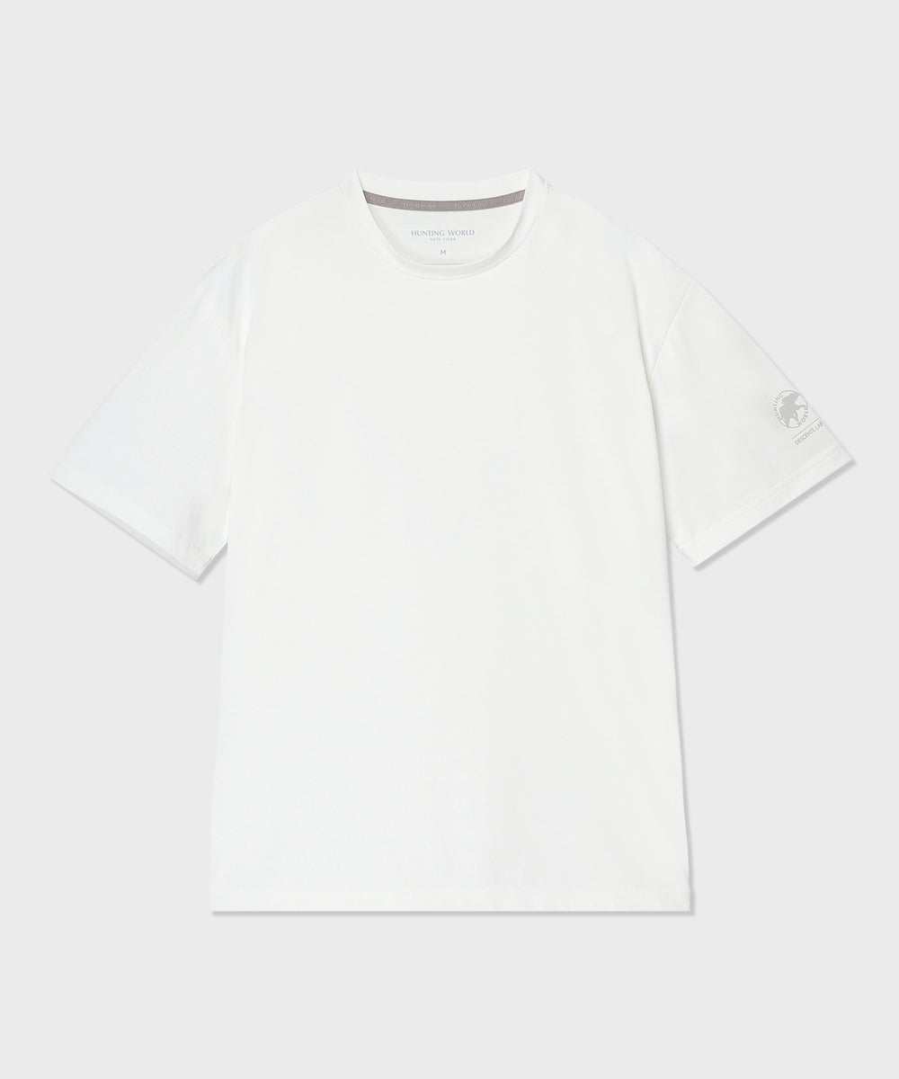 CRAFTED BY DESCENTE.LAB[ショートスリーブTシャツ SHT90M]ホワイト