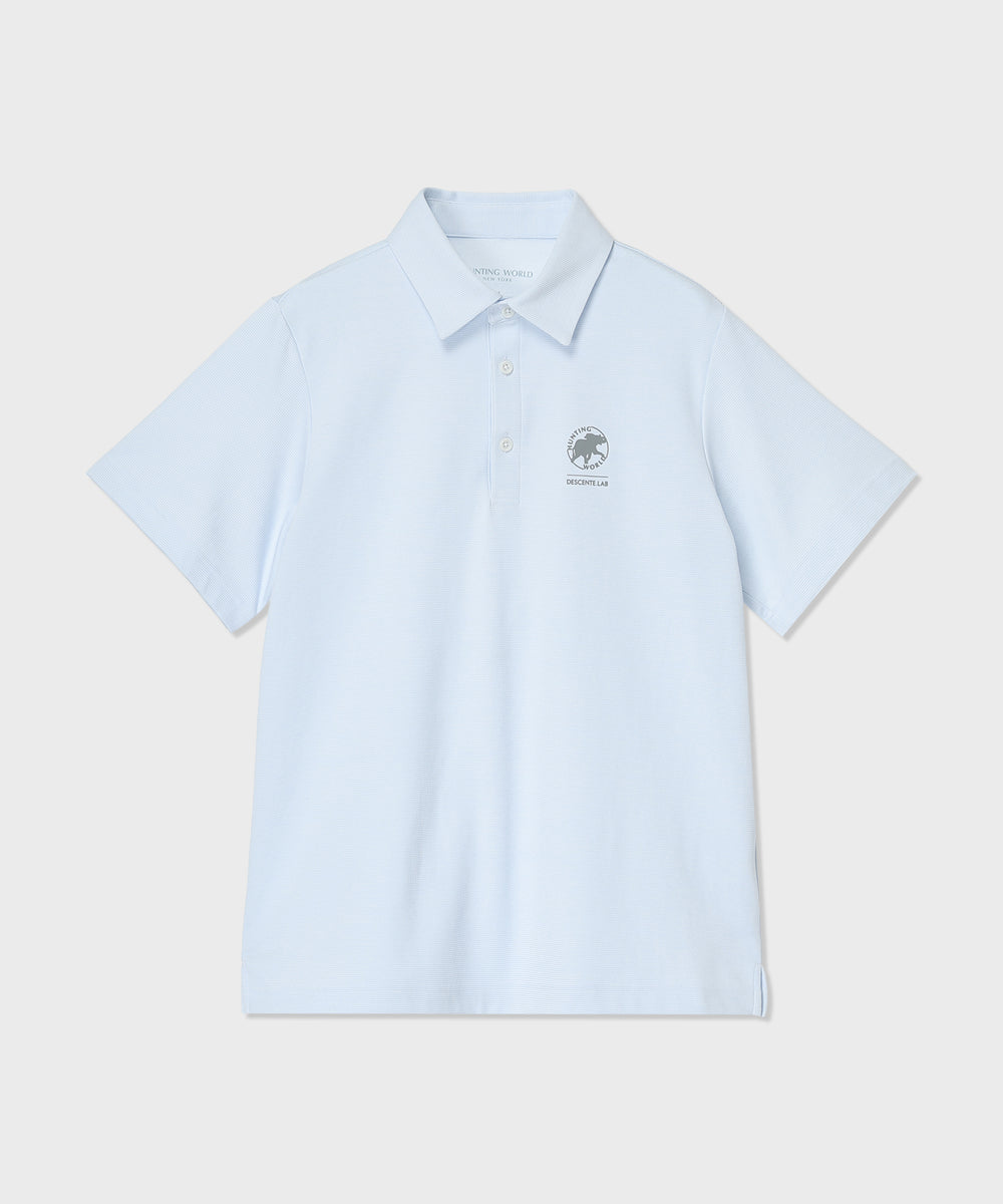 CRAFTED BY DESCENTE.LAB[ショートスリーブポロシャツ SHS90M]ライト