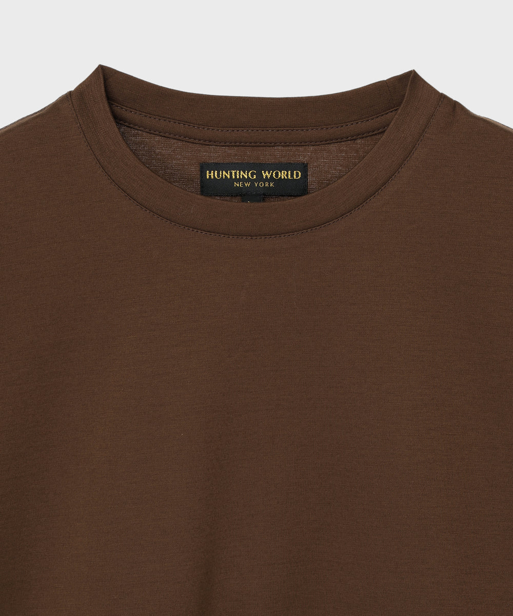 2025AW新作】アットラスト　Lot403 ブラウントップ AラインTシャツ 62TS52]ブラウン6206765236ウィメンズ – HUNTING WORLD