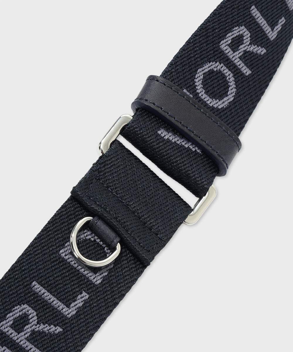 ショルダーストラップ[ロゴストラップ38mm 017LST]ネイビー6509801078