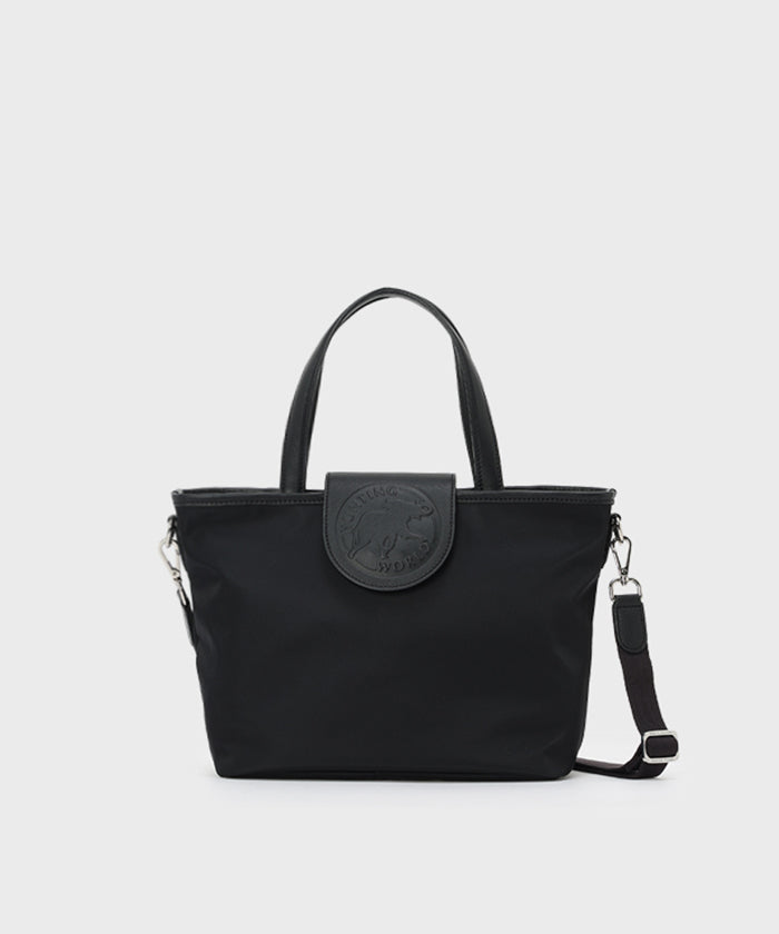 ARCHIVIO トートバッグ ブラック/ターコイズ アットイーズトラディション[トートバッグS 7440TRD]ブラック