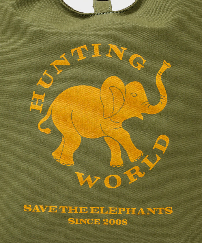 【数量限定】ボルネオチャリティー[15周年記念リバーシブルトート 7825BNO]オリーブ6107432146 7