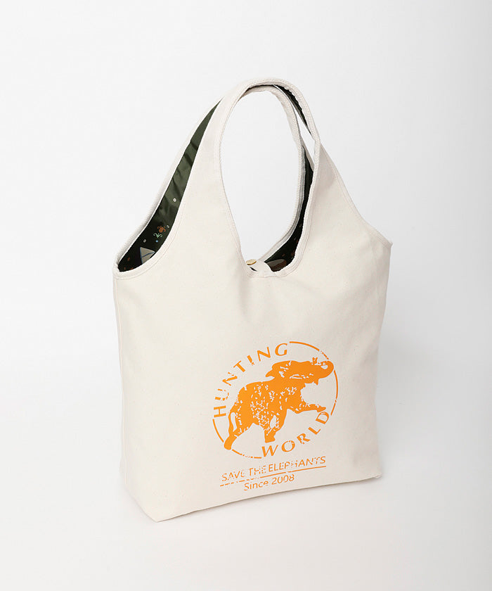 ボルネオチャリティー[トートバッグ L7818BNO ]アイボリー6109432130 2