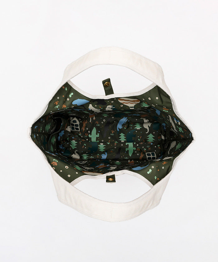 ボルネオチャリティー[トートバッグ L7818BNO ]アイボリー6109432130 6