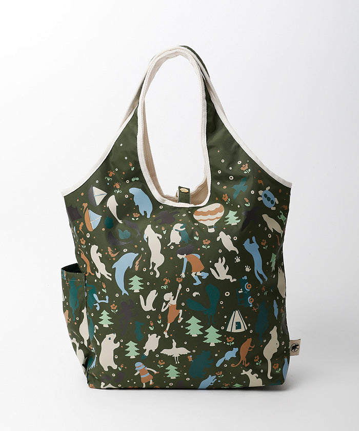 ボルネオチャリティー[トートバッグ L7818BNO ]アイボリー6109432130 8