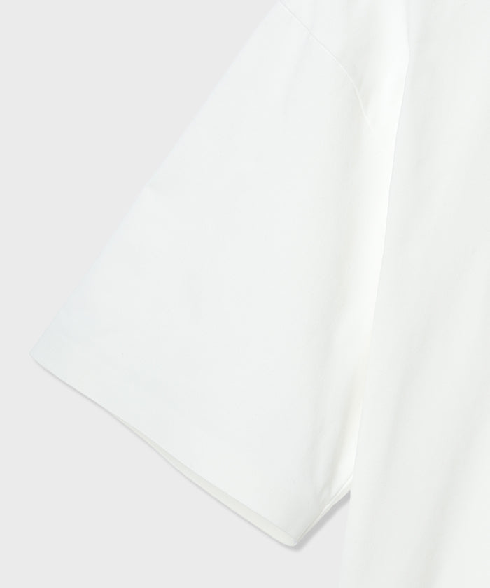 CRAFTED BY DESCENTE.LAB[プライムフレックス・プレーティングジャージ半袖 SHS53M]ホワイト6233600600メンズ