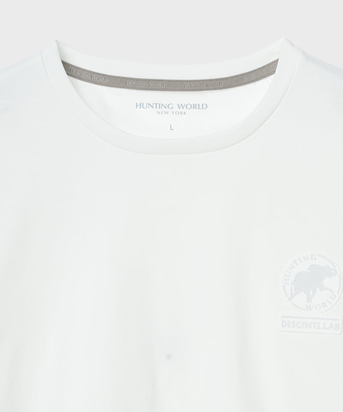 CRAFTED BY DESCENTE.LAB[プライムフレックス・プレーティングジャージ半袖 SHS53M]ホワイト6233600600メンズ