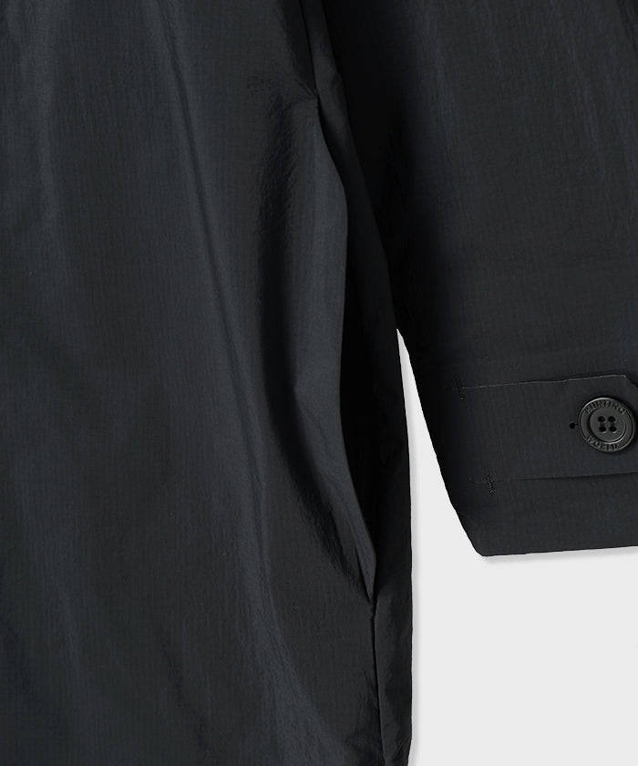 CRAFTED BY DESCENTE.LAB[リンクルドリップストップ エアリーバルカラーコート SWB34M]ブラック6233600308メンズ