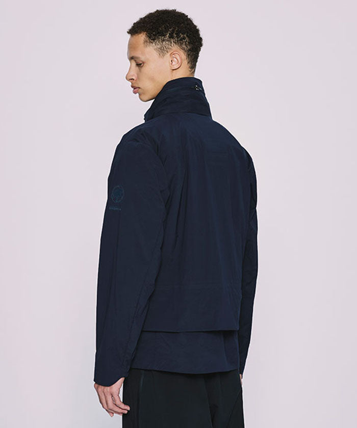 CRAFTED BY DESCENTE.LAB[トランスフォームパッカブル2in1ジャケット SJK33M]ネイビー6233600278メンズ