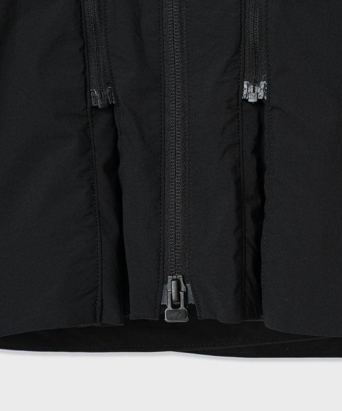 CRAFTED BY DESCENTE.LAB[トランスフォームパッカブル2in1ジャケット SJK33M]ブラック6233600208メンズ
