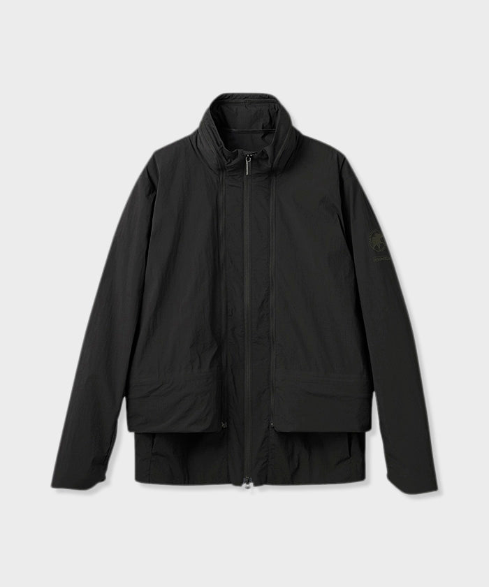 CRAFTED BY DESCENTE.LAB[トランスフォームパッカブル2in1ジャケット SJK33M]ブラック6233600208メンズ