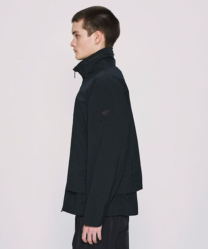 CRAFTED BY DESCENTE.LAB[トランスフォームパッカブル2in1ジャケット SJK33M]ブラック6233600208メンズ