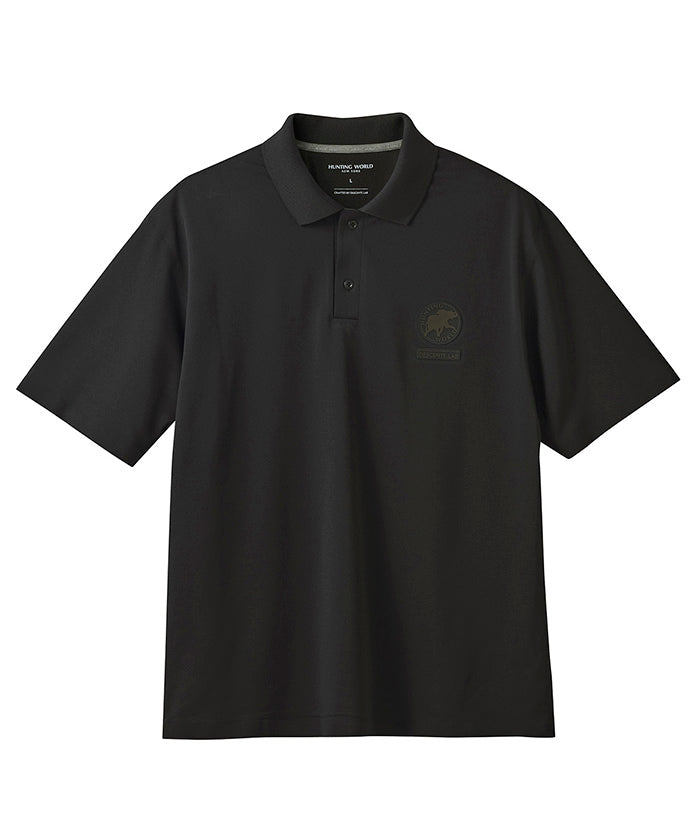 CRAFTED BY DESCENTE.LAB[クリーンカットポロシャツ SHS43M]ブラック6233601108メンズ