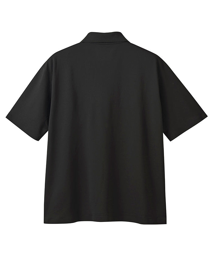 CRAFTED BY DESCENTE.LAB[クリーンカットポロシャツ SHS43M]ブラック6233601108メンズ