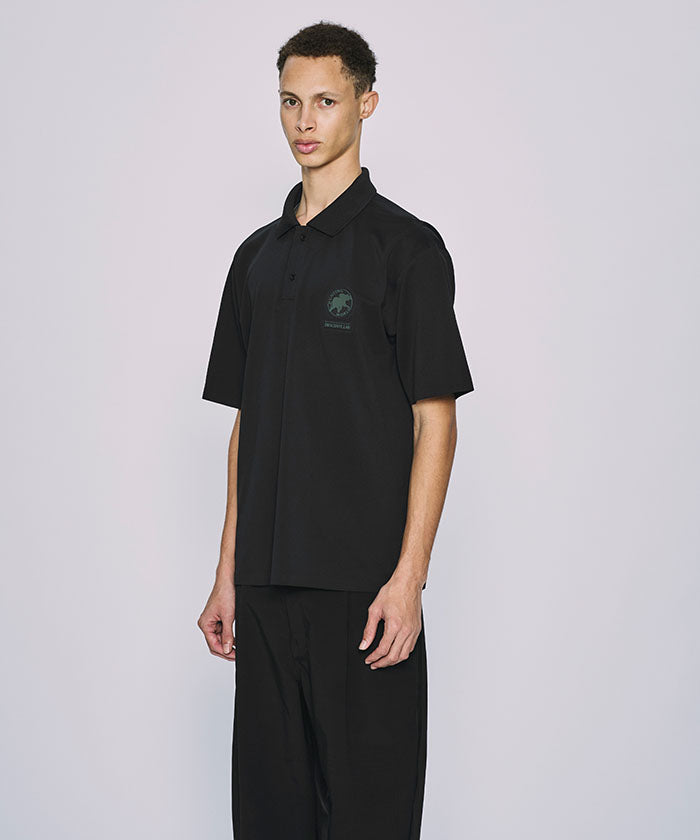 CRAFTED BY DESCENTE.LAB[クリーンカットポロシャツ SHS43M]ブラック6233601108メンズ (ブラック)