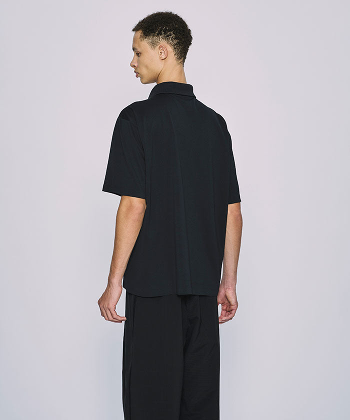 CRAFTED BY DESCENTE.LAB[クリーンカットポロシャツ SHS43M]ブラック6233601108メンズ