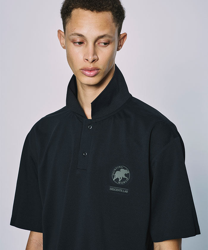 CRAFTED BY DESCENTE.LAB[クリーンカットポロシャツ SHS43M]ブラック6233601108メンズ