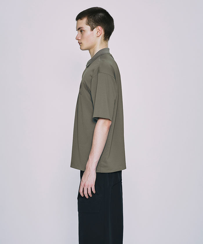 CRAFTED BY DESCENTE.LAB[クリーンカットポロシャツ SHS43M]グレー6233601105メンズ