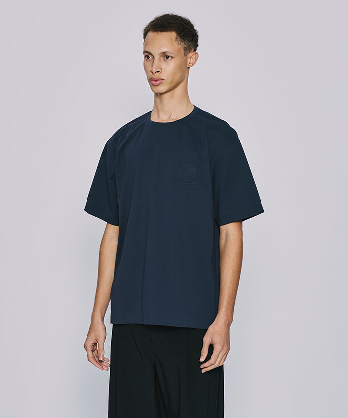 CRAFTED BY DESCENTE.LAB[プライムフレックス・プレーティングジャージ半袖 SHS53M]ネイビー6233600678メンズ (ネイビー)
