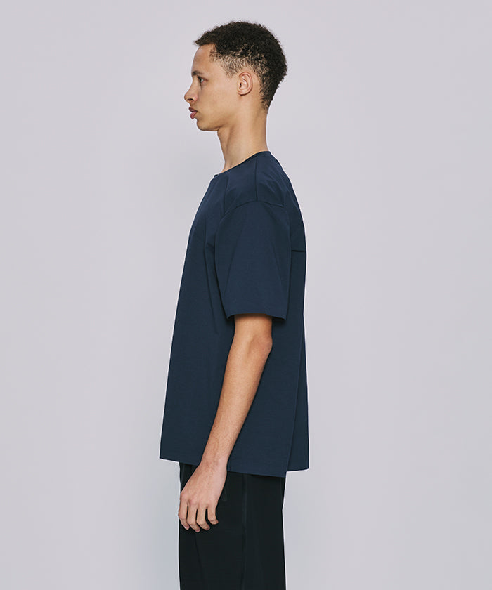 CRAFTED BY DESCENTE.LAB[プライムフレックス・プレーティングジャージ半袖 SHS53M]ネイビー6233600678メンズ