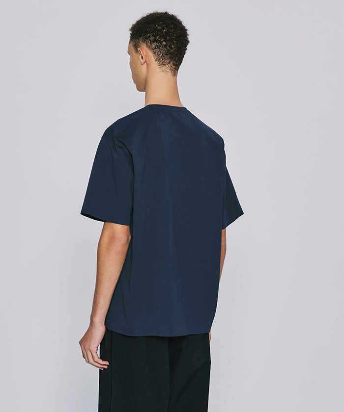 CRAFTED BY DESCENTE.LAB[プライムフレックス・プレーティングジャージ半袖 SHS53M]ネイビー6233600678メンズ