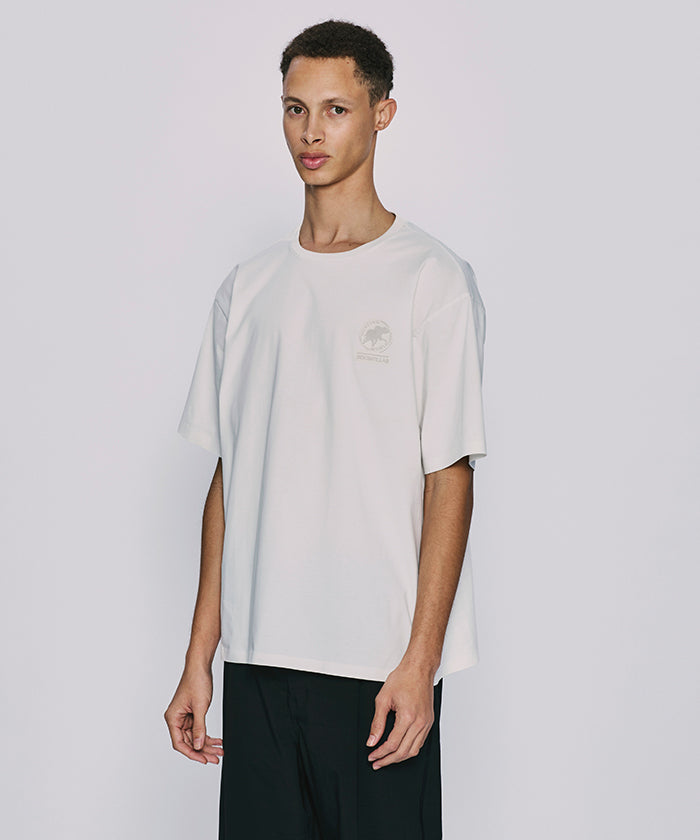 CRAFTED BY DESCENTE.LAB[プライムフレックス・プレーティングジャージ半袖 SHS53M]ホワイト6233600600メンズ (ホワイト)