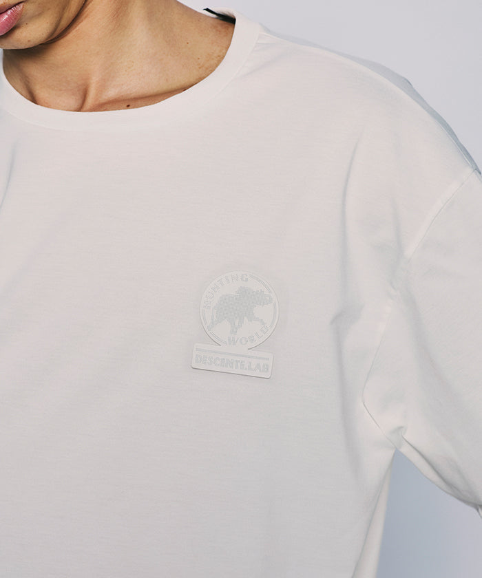 CRAFTED BY DESCENTE.LAB[プライムフレックス・プレーティングジャージ半袖 SHS53M]ホワイト6233600600メンズ