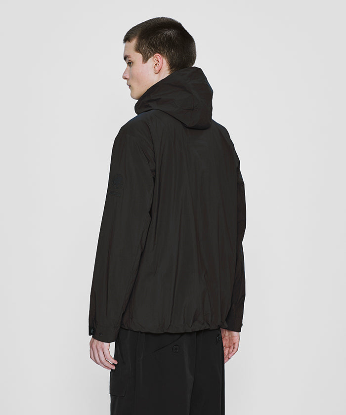 CRAFTED BY DESCENTE.LAB[リンクルドリップストップ エアリーパッカブルジャケット SJK35M]ブラック6233600408メンズ