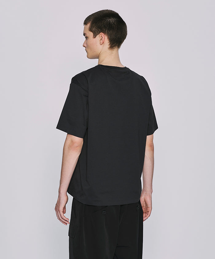 CRAFTED BY DESCENTE.LAB[プライムフレックス・プレーティングジャージ半袖 SHS53M]ブラック6233600608メンズ