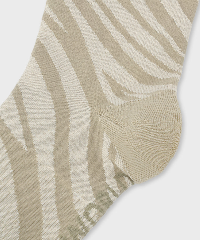 [ゼブラミドルソックス2-PACK SO81M]マルチ6509920490