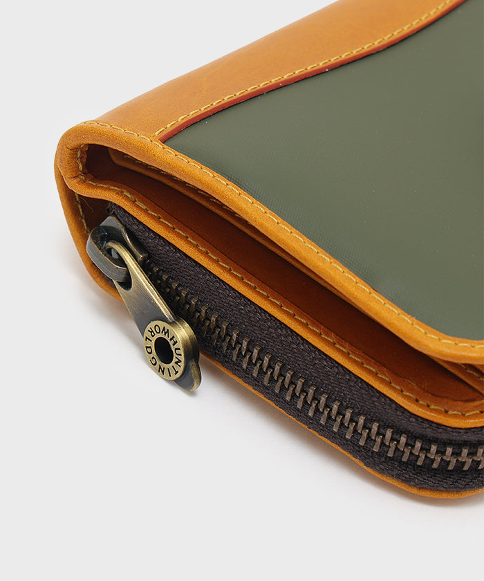 バチューサーパス[ジップウォレット 932BSS]グリーン6119080355