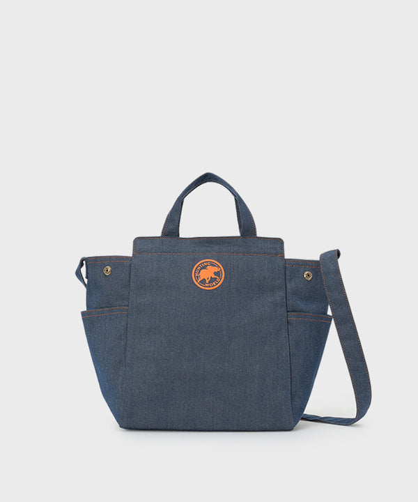 グリーンタグ×ソルソコラボレーション[トートバッグ 7810BNO]ブルー