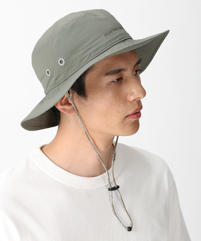CRAFTED BY DESCENTE.LAB[パッカブルサファリハット CP93M]グレー6509890205