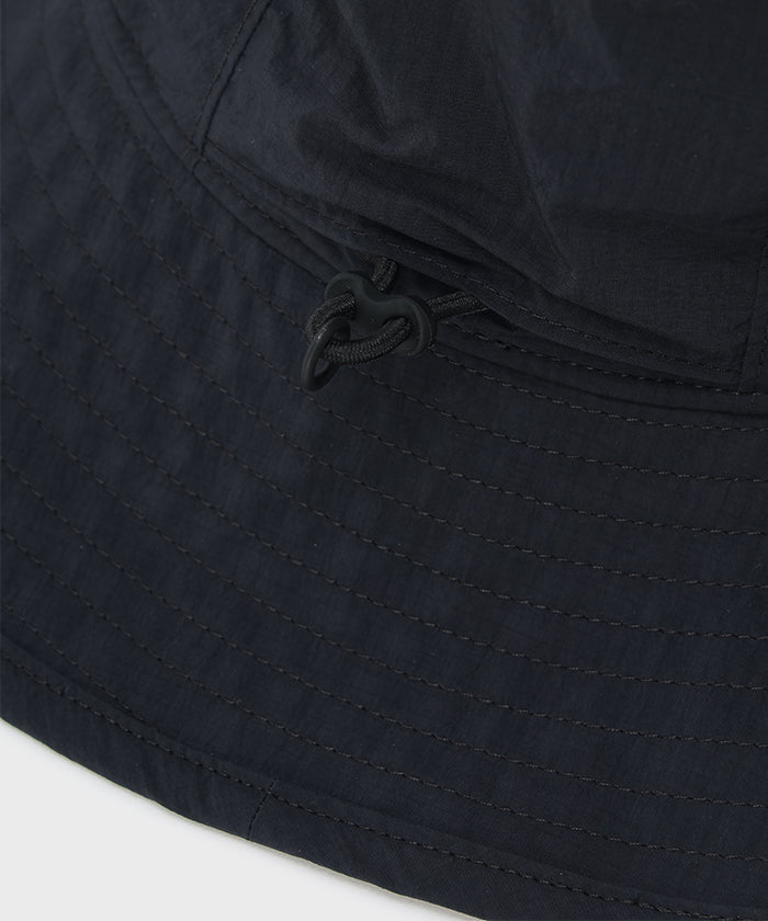 CRAFTED BY DESCENTE.LAB[パッカブルサファリハット CP93M]ブラック6509890208