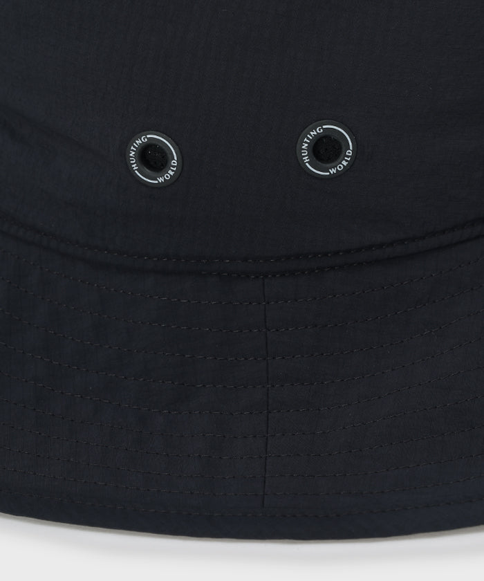 CRAFTED BY DESCENTE.LAB[パッカブルサファリハット CP93M]ブラック6509890208