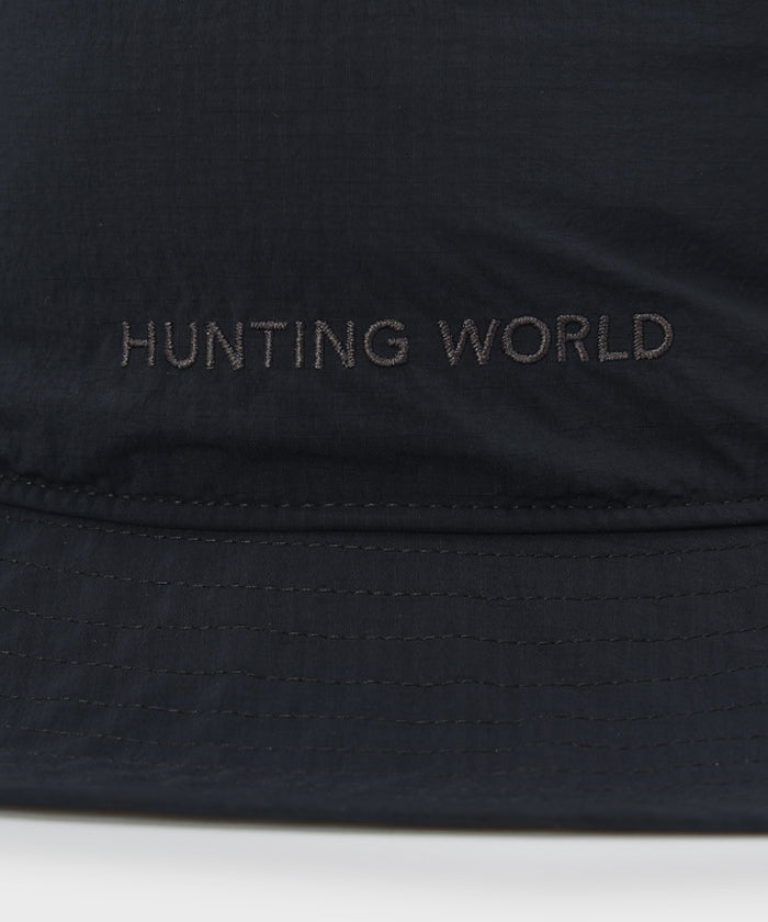 CRAFTED BY DESCENTE.LAB[パッカブルサファリハット CP93M]ブラック6509890208