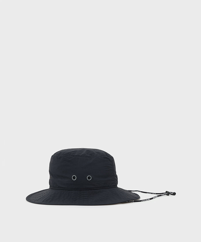 CRAFTED BY DESCENTE.LAB[パッカブルサファリハット CP93M]ブラック6509890208