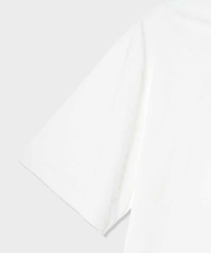 CRAFTED BY DESCENTE.LAB[プライムフレックス・プレーティングジャージ 半袖 FHS56M]ホワイト6234601500メンズ