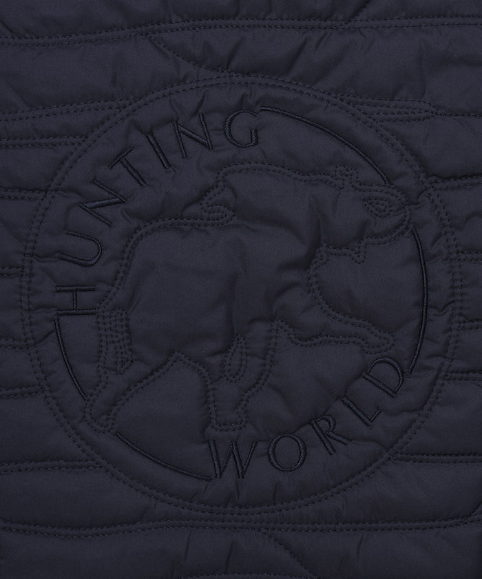 CRAFTED BY DESCENTE.LAB[ヒートナビ キルティングベスト FVE46M]ネイビー6234601178メンズ