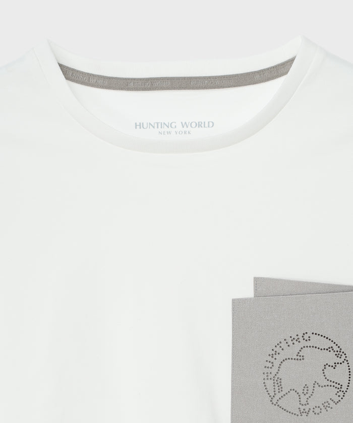 CRAFTED BY DESCENTE.LAB[プライムフレックス・プレーティングジャージ 長袖 FLT55M]ホワイト6234601400メンズ