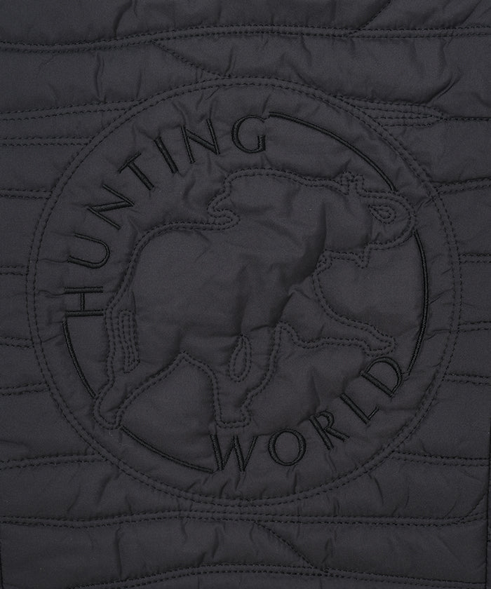 CRAFTED BY DESCENTE.LAB[ヒートナビ キルティングベスト FVE46M]ブラック6234601108メンズ