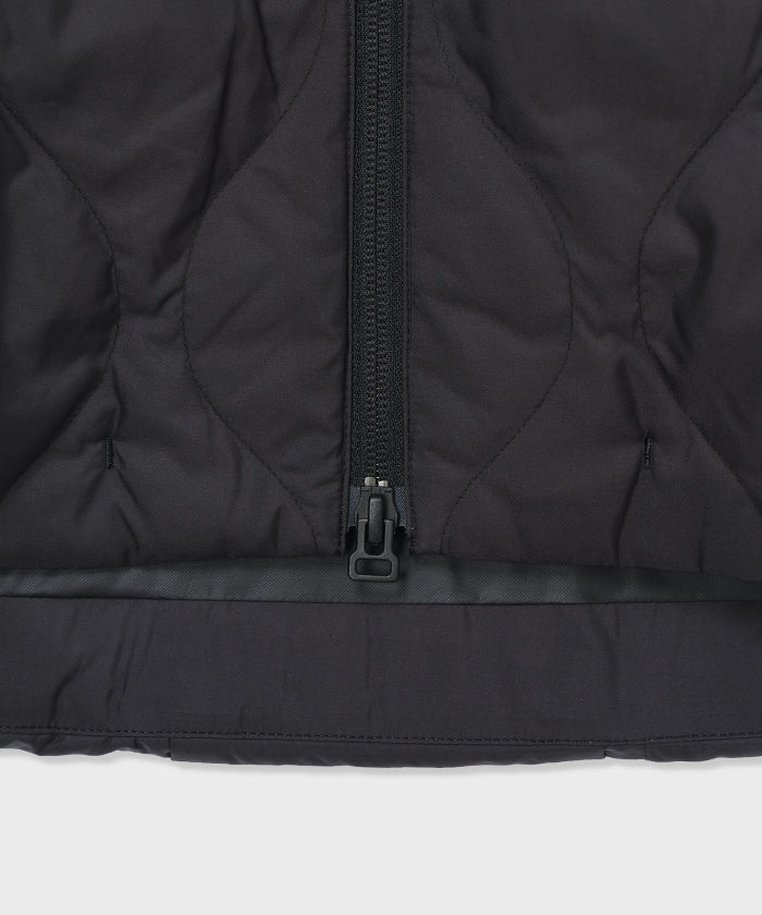 CRAFTED BY DESCENTE.LAB[インナーダウンロングスリーブシャツ FTZ45M]ブラック6234601008メンズ